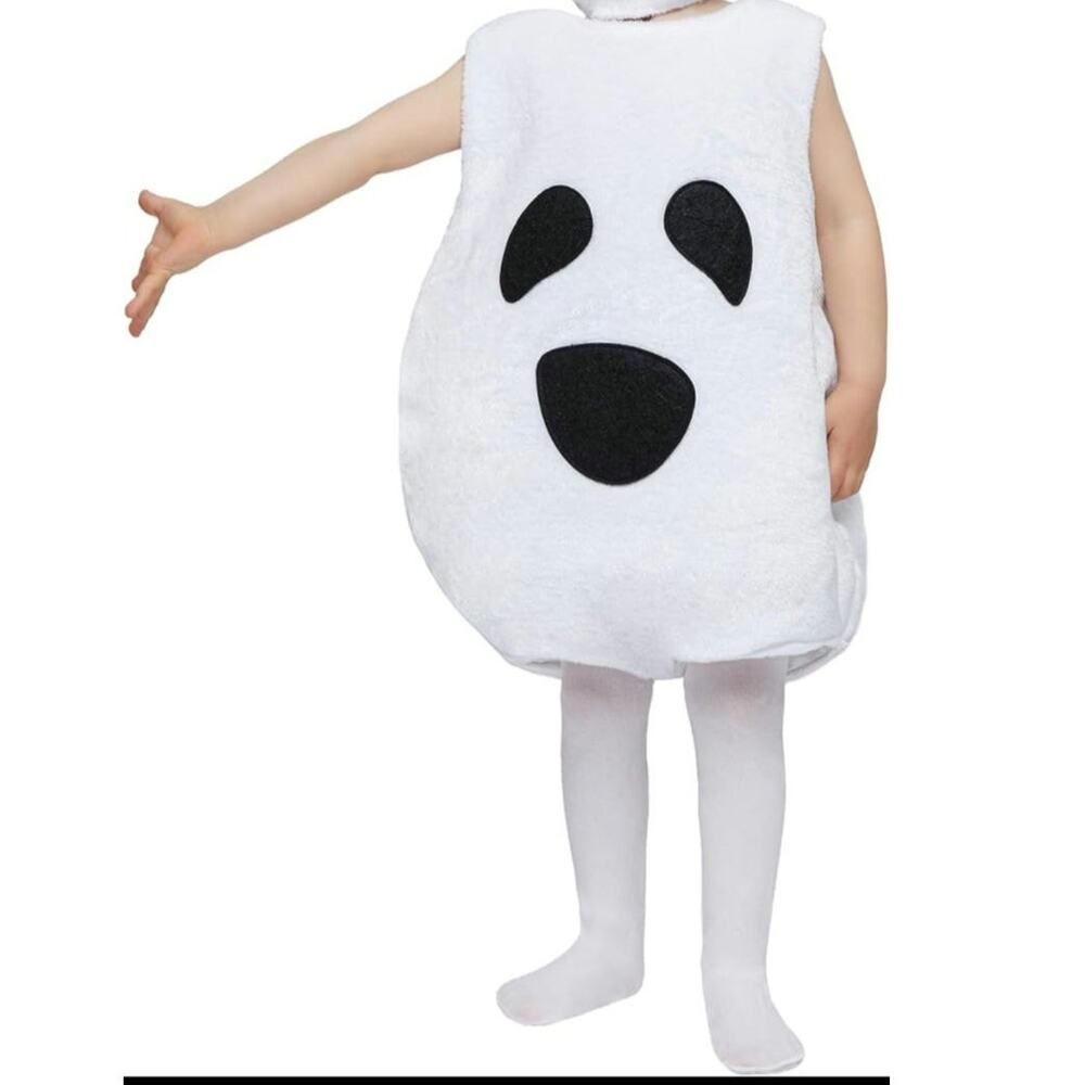 Spooktacular Toddler Halloween Ghost Costume Dress Up Size 3T
